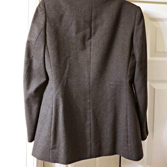 TALBOTS Dress Coat Gray Size 8 Petites - Picture 2 of 3
